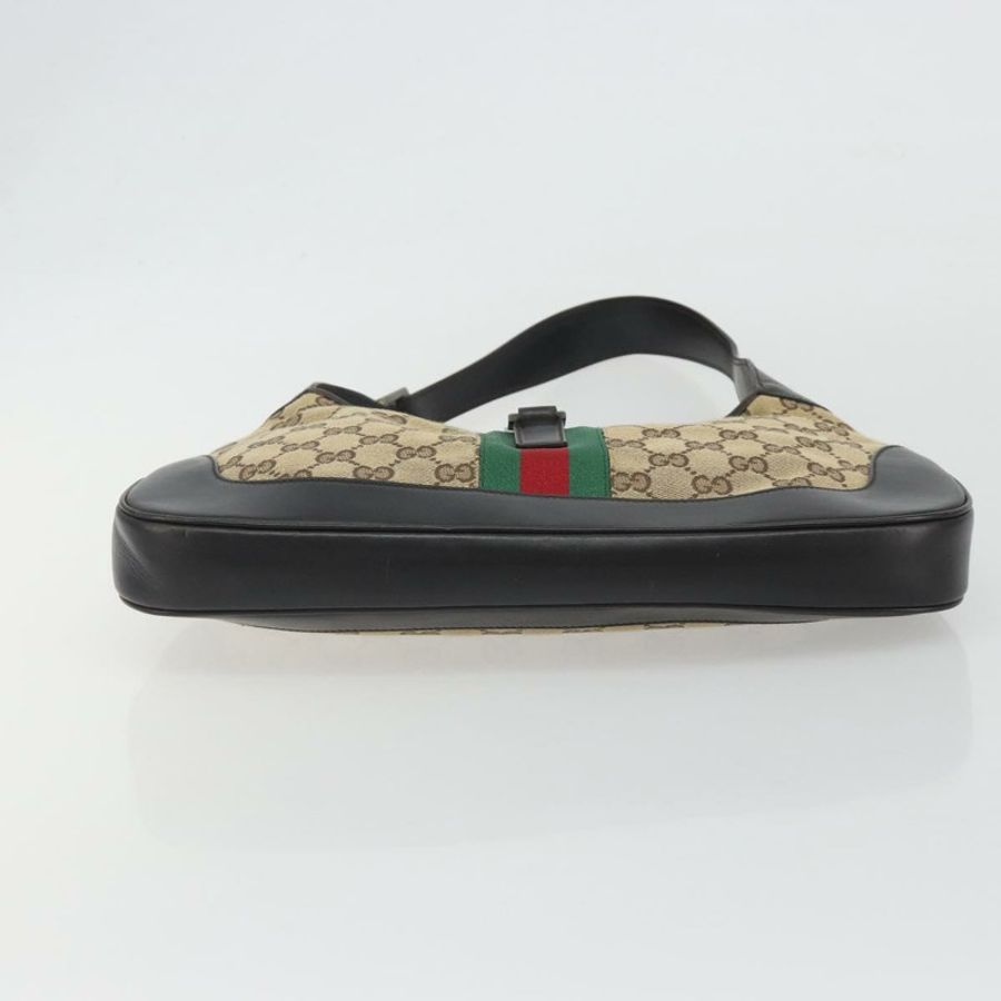 【日本直送】GUCCI GG帆布Jackie Webb Sherry系列手提包 米色 銀色 001 3306 正品 192743V-4