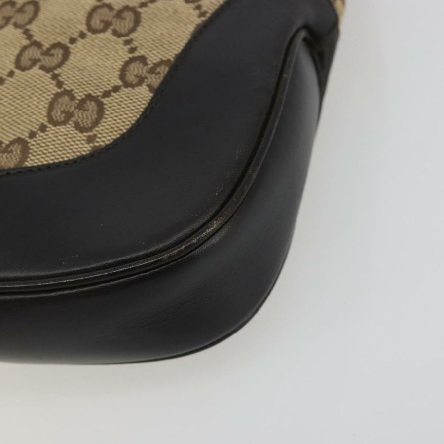 【日本直送】GUCCI GG帆布Jackie Webb Sherry系列手提包 米色 銀色 001 3306 正品 192743V-7