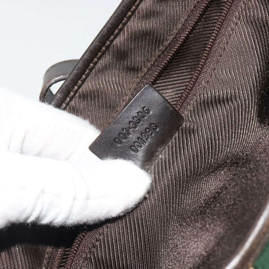 【日本直送】GUCCI GG帆布Jackie Webb Sherry系列手提包 米色 銀色 001 3306 正品 192743V-10