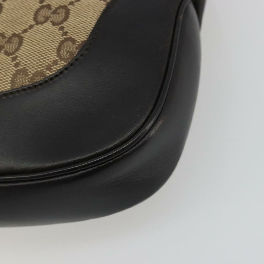 【日本直送】GUCCI GG帆布Jackie Webb Sherry系列手提包 米色 銀色 001 3306 正品 192743V-15