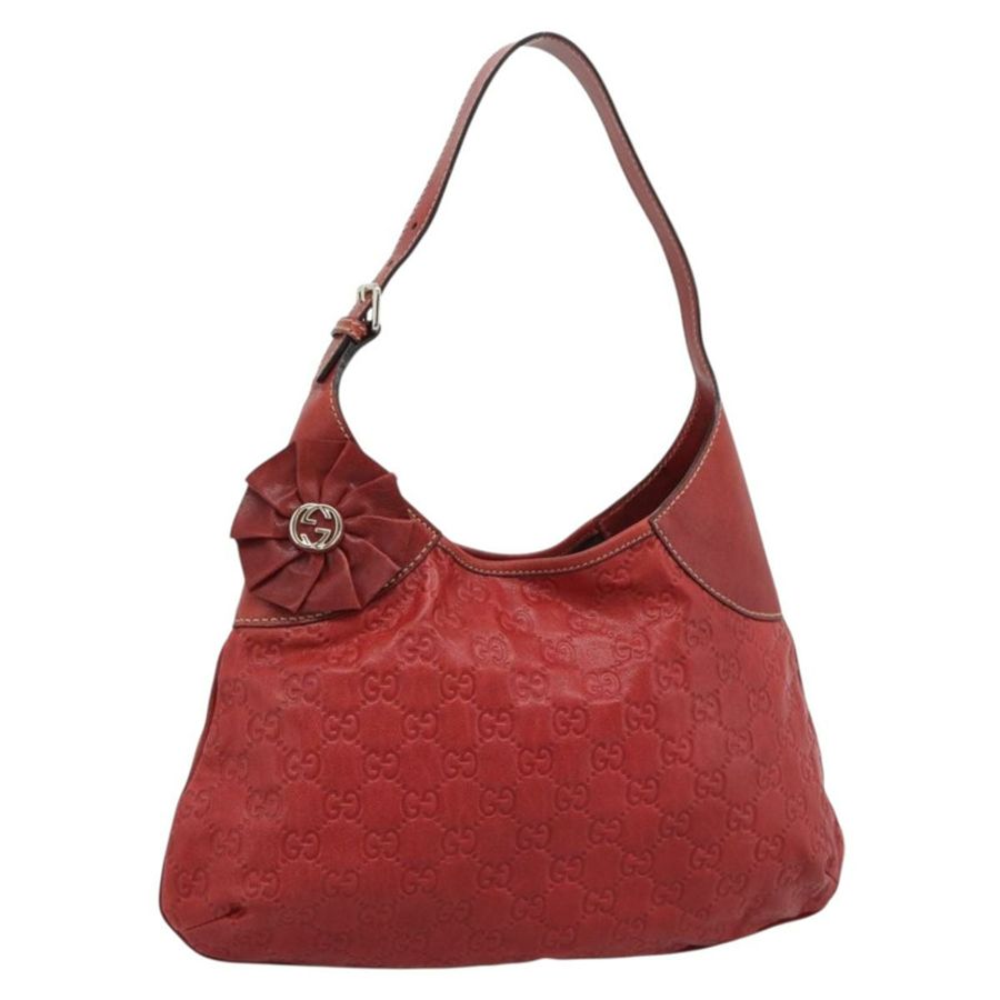 【日本直送】GUCCI GG帆布Guccissima Trophy包,皮革紅色金色,貨號189829,正品編號192196V-0