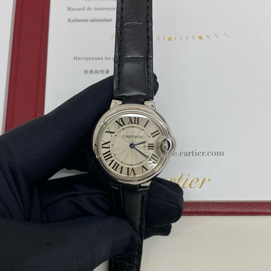 卡地亞Cartier 藍氣球 W6920086 石英 精鋼 33毫米-1