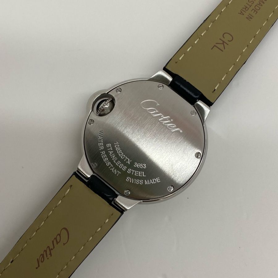 卡地亞Cartier 藍氣球 W6920086 石英 精鋼 33毫米-5