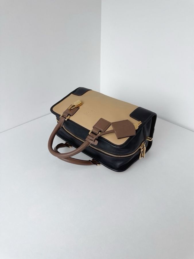 ✨Loewe羅意威|Amazona亞馬遜波士頓手提吐司包|小號|98新-6