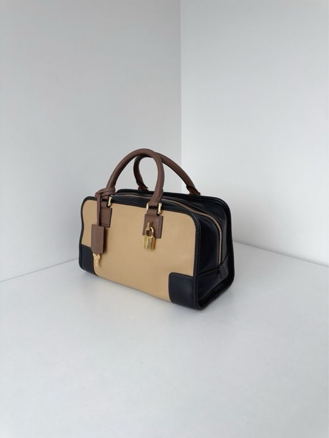 ✨Loewe羅意威|Amazona亞馬遜波士頓手提吐司包|小號|98新-7