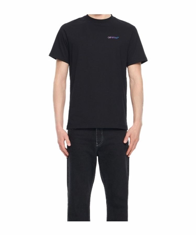Off-White 男士 修身漸變短袖T恤XS S M L XL XXL碼-1