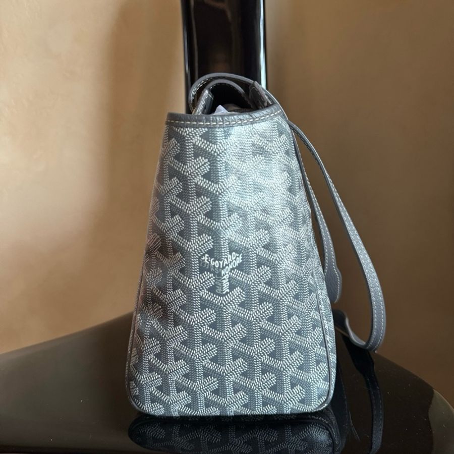 高雅德/Goyard 戈雅ROUETTE 灰色肩背包-1