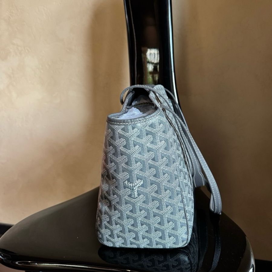 高雅德/Goyard 戈雅ROUETTE 灰色肩背包-7