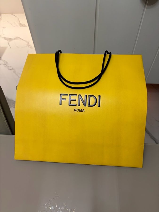 Fendi 羊毛加絲混紡及膝裙-2