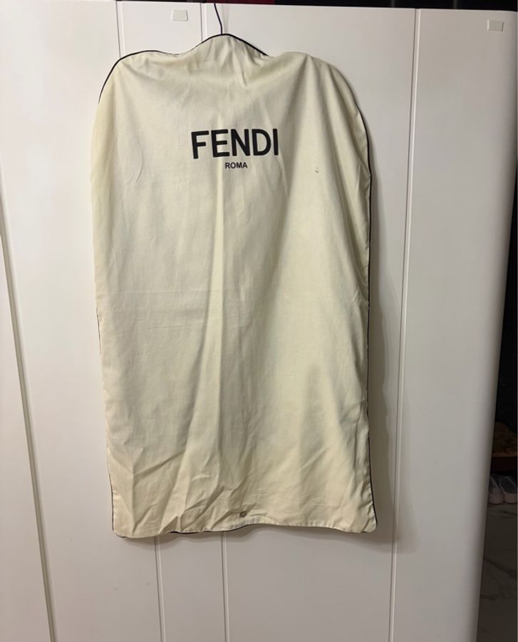 Fendi 羊毛加絲混紡及膝裙-3