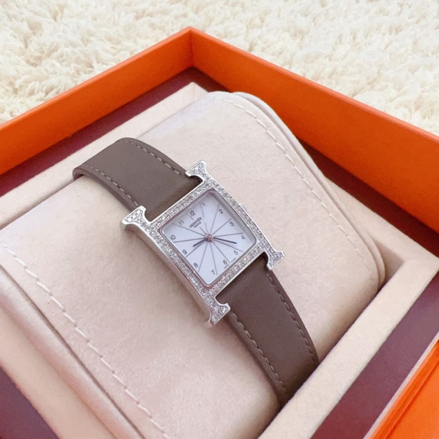 Hermes H 鑽錶-5