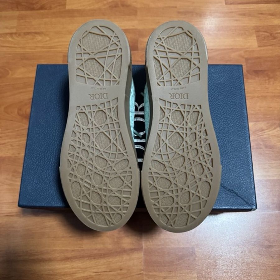 STONE ISLAND x DIOR迪奧B33厚底鞋 低幫板鞋 綠41碼-7