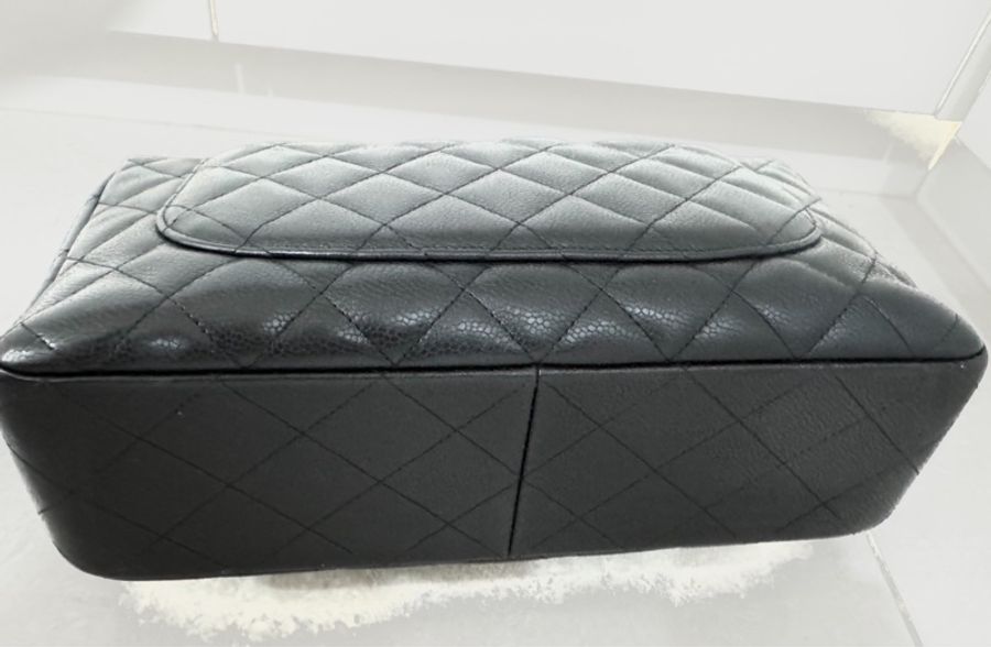 CHANEL CF JUMBO 黑金扣荔枝牛皮 破盤大特價!!只要98888!!-13