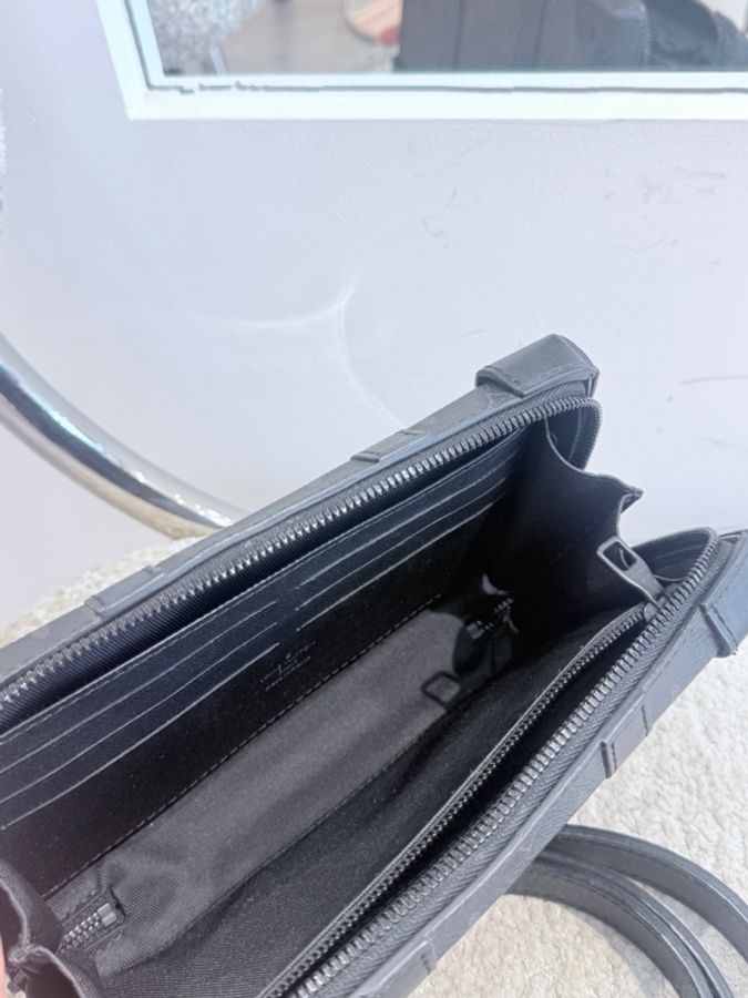 Louis Vuitton 路易威登 soft trunk wallet黑武士盒子包 芯片款 斜挎包 男女同款-8