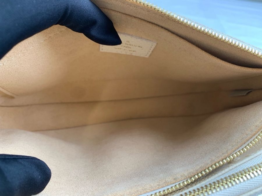 Louis Vuitton 路易威登四合一 奶昔白鏈條包 尺寸25 x 14.5 x 4.5 缺皮肩帶-9