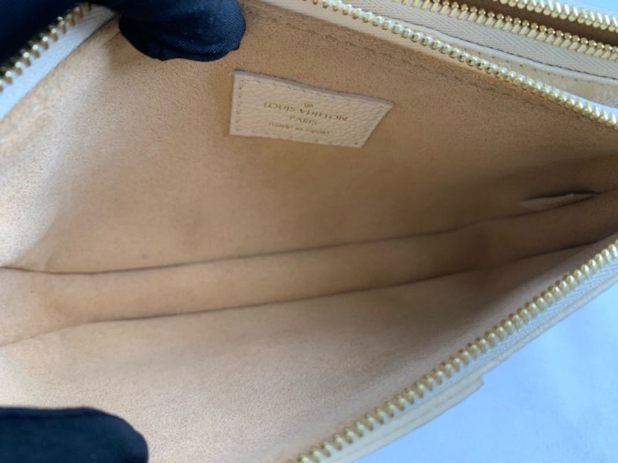Louis Vuitton 路易威登四合一 奶昔白鏈條包 尺寸25 x 14.5 x 4.5 缺皮肩帶-16