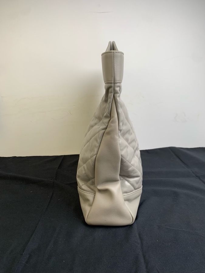 香奈兒 Chanel 31bag 大象灰油蠟皮大號 經典菱格紋 手提單肩包 28開 尺寸 39×17×40-3
