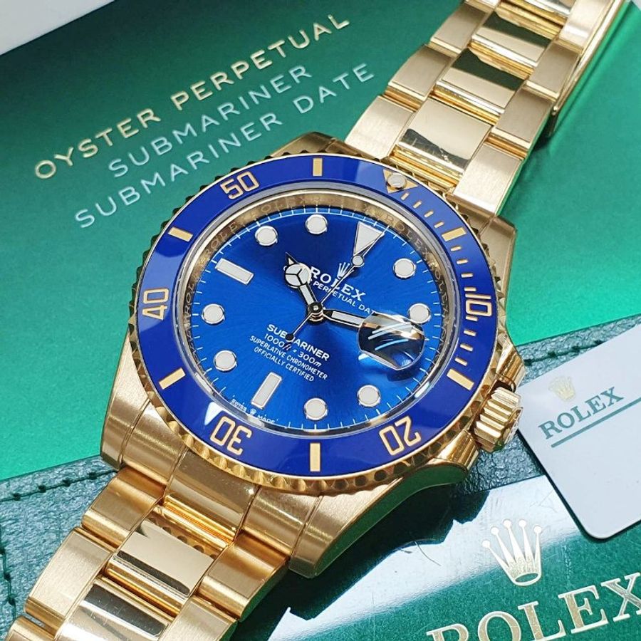 【大眾名錶】ROLEX勞力士126618LB Submariner 潛航者 2021/06全配件 新款 大眾名錶G358-8