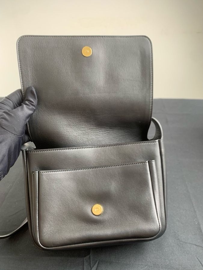 聖羅蘭/YSL Niki Besace 單肩斜挎包 黑金logo 容量適中 逛街通勤都很實用 牛皮 尺寸21.5x8x16 25年7🈷️票-4