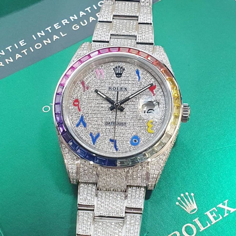 【大眾名錶】ROLEX勞力士 126300 Datejust 蠔式日誌 2025/03 後加彩虹圈 大眾名錶B1468-5