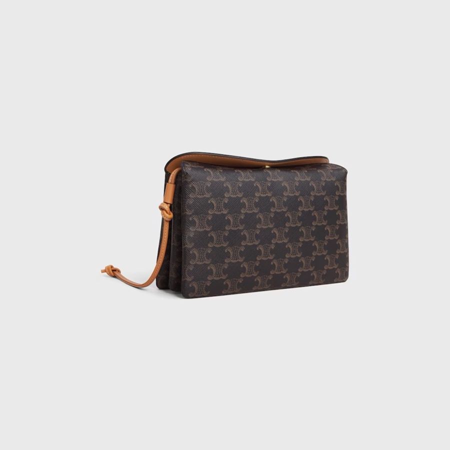Celine 女士 按扣單肩包均碼碼22.5cm*3.5cm*13cm-1