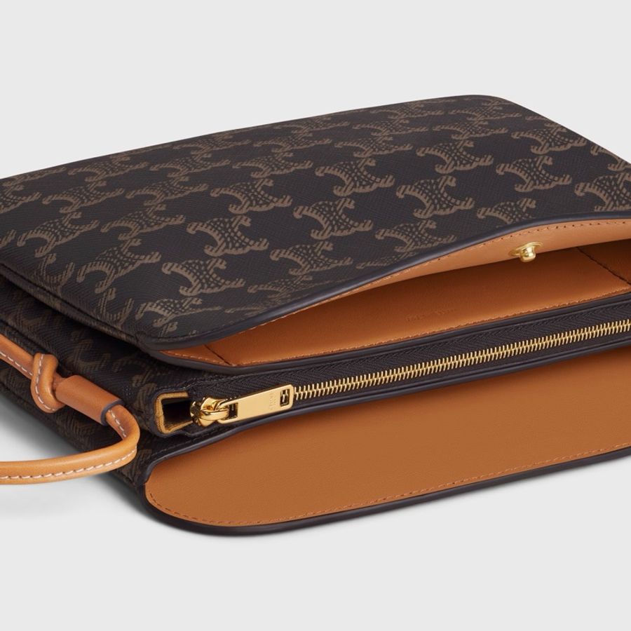 Celine 女士 按扣單肩包均碼碼22.5cm*3.5cm*13cm-3