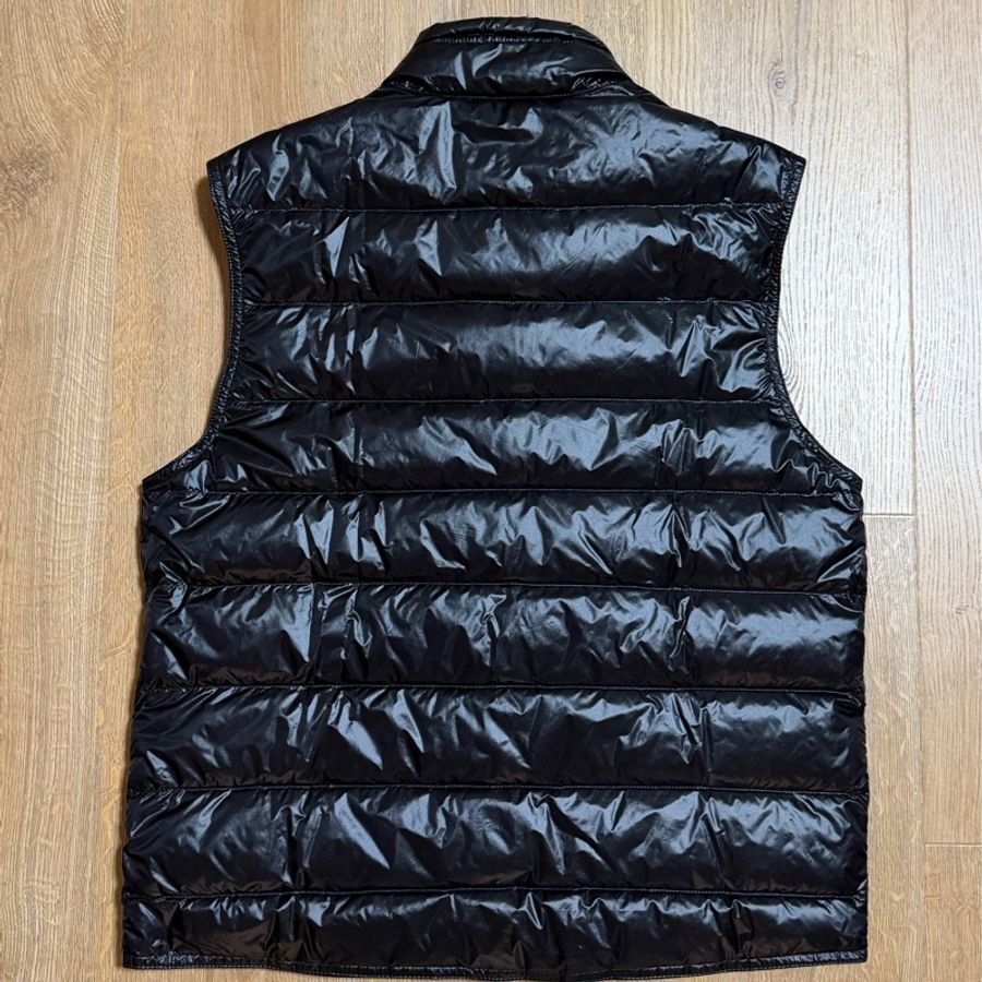 MONCLER GUI GILET GUI VEST 黑色 輕羽絨 羽絨背心 防風背心-6