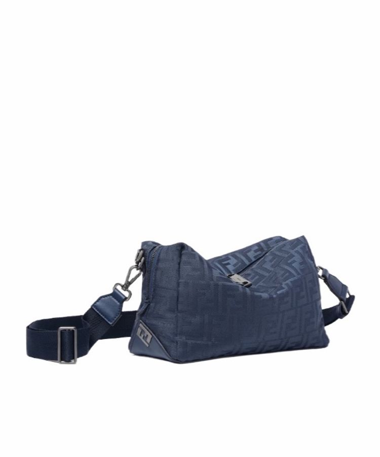 Fendi 男士 Squared FF Fendi Lui 中號單肩包均碼碼28cm*11cm*19cm-3
