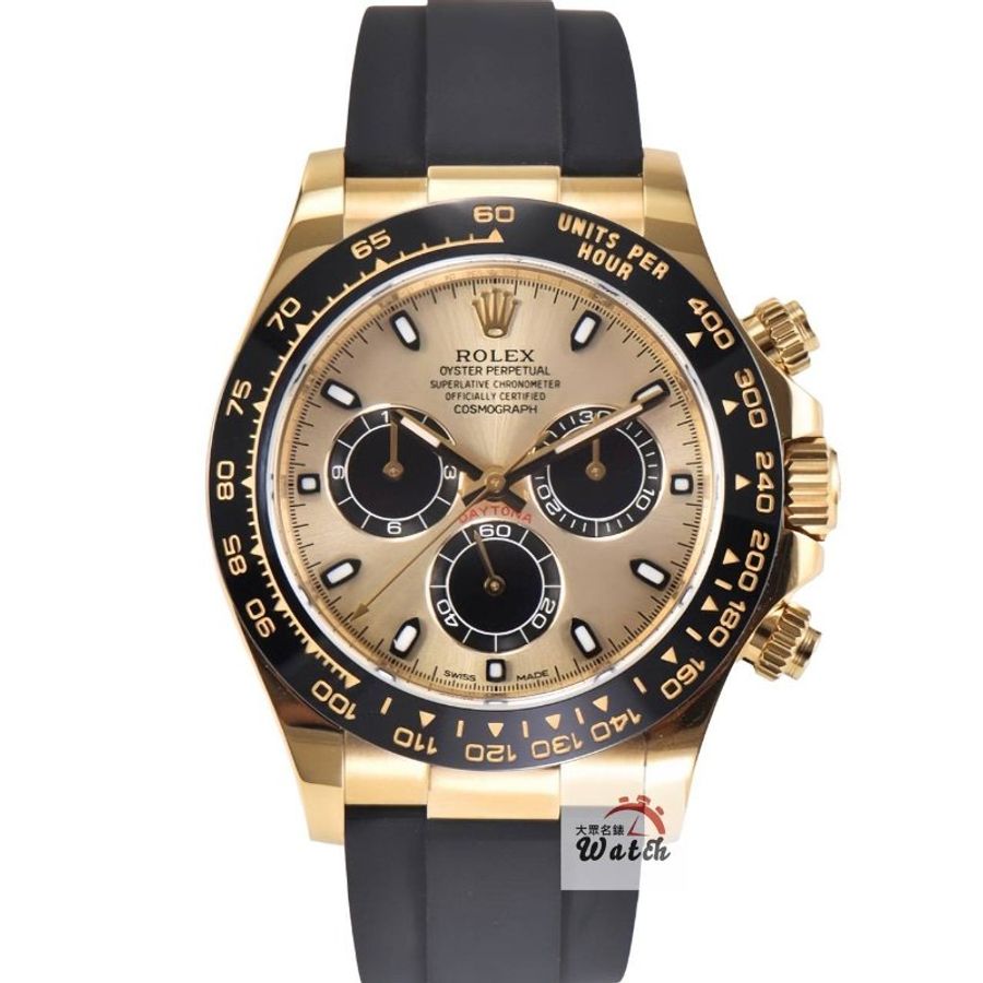【大眾名錶】ROLEX勞力士 116518LN Daytona 2018/03 超熱門款 余文樂金面 大眾名錶B1469-0