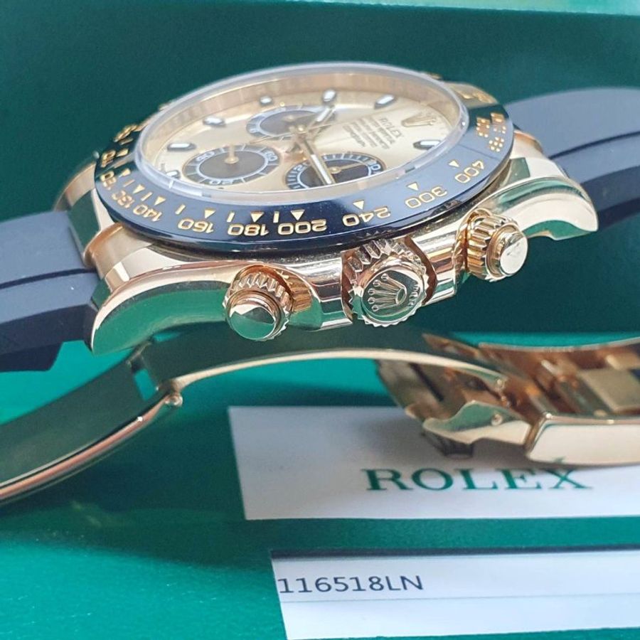 【大眾名錶】ROLEX勞力士 116518LN Daytona 2018/03 超熱門款 余文樂金面 大眾名錶B1469-6