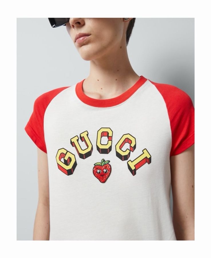 Gucci 女士 短袖圓領T恤XS S M L XL XXL碼-2
