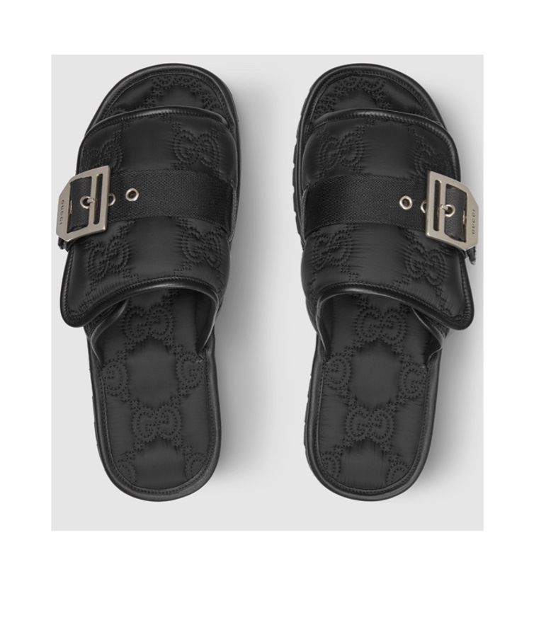 Gucci 男士 徽標拖鞋UK-5 UK-5.5 UK-6 UK-6.5 UK-7 UK-8 UK-8.5 UK-9 UK-10 UK-11碼跟高: 1.5cm-3