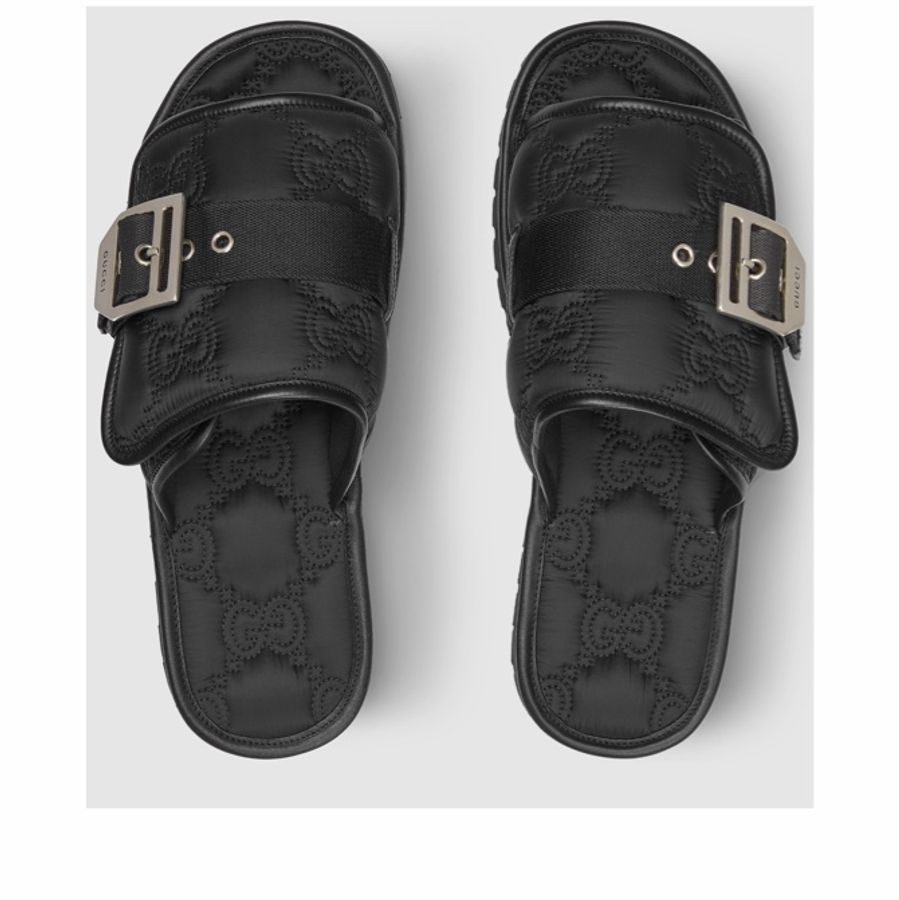 Gucci 男士 徽標拖鞋UK-5 UK-5.5 UK-6 UK-6.5 UK-7 UK-8 UK-8.5 UK-9 UK-10 UK-11碼跟高: 1.5cm-4