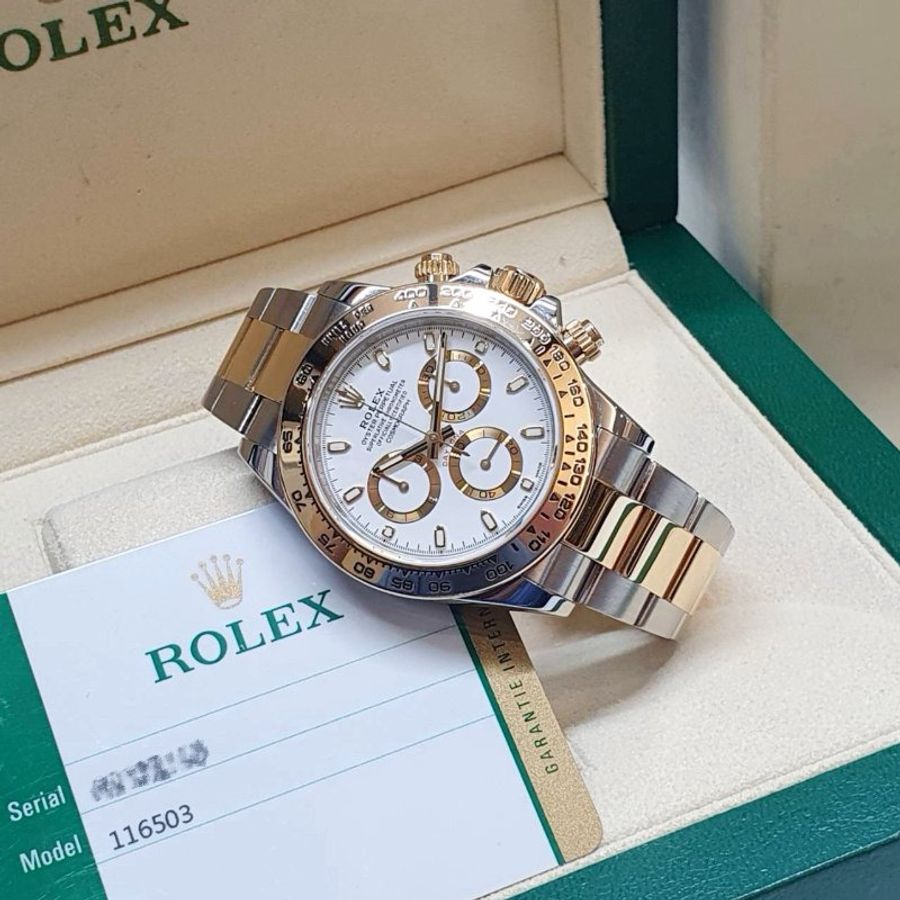 【大眾名錶】ROLEX勞力士 116503 Daytona 18K半金迪通拿 2019/01 熱門 大眾名錶B1470-2