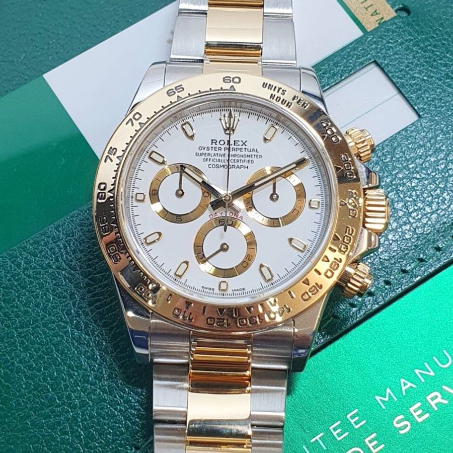 【大眾名錶】ROLEX勞力士 116503 Daytona 18K半金迪通拿 2019/01 熱門 大眾名錶B1470-5