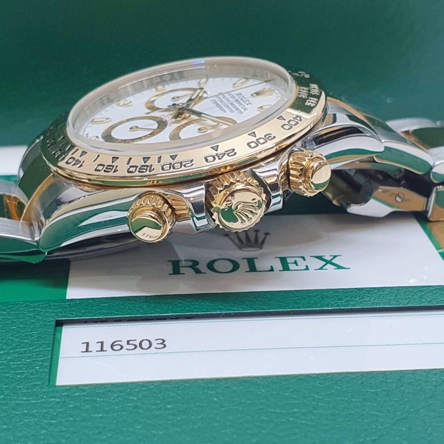 【大眾名錶】ROLEX勞力士 116503 Daytona 18K半金迪通拿 2019/01 熱門 大眾名錶B1470-6