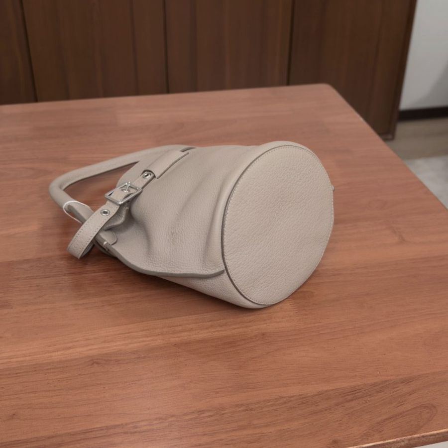 CELINE 大象灰銀扣Big Bag Nano 手提肩背斜背包 15*20*15 98新配件塵袋-2
