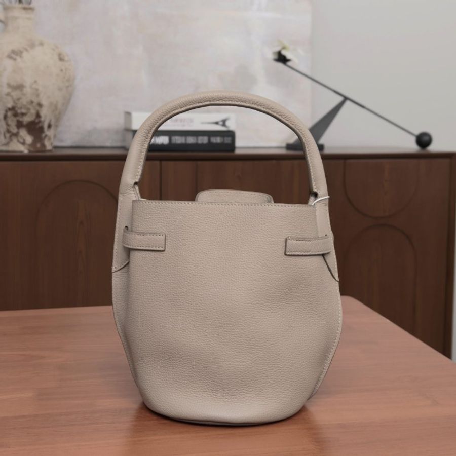 CELINE 大象灰銀扣Big Bag Nano 手提肩背斜背包 15*20*15 98新配件塵袋-5