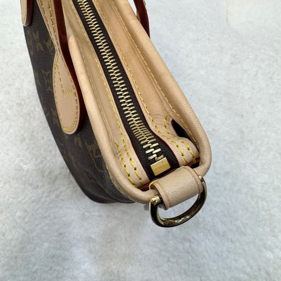 LV 路易威登 原花 Monogram Neverfull BB 奶茶色 背帶 手提包 肩背包 斜背包 M46705-28