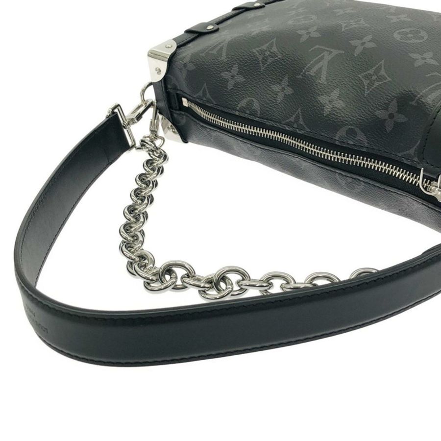 路易威登 Monogram Eclipse Side Trunk EW MM M26226 肩背包-5