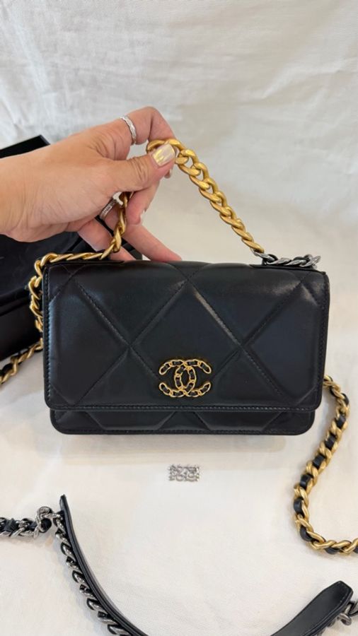 美兔精品 Chanel 19 woc 羊皮-0