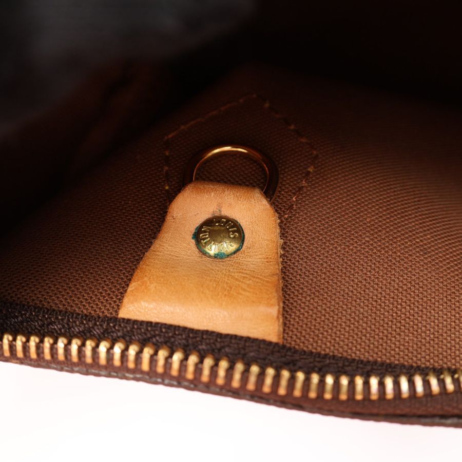 棕色 原花帆布 Speedy 25 手提包 (無鎖頭・鑰匙)【LOUIS VUITTON LV 路易威登】 M41528-13