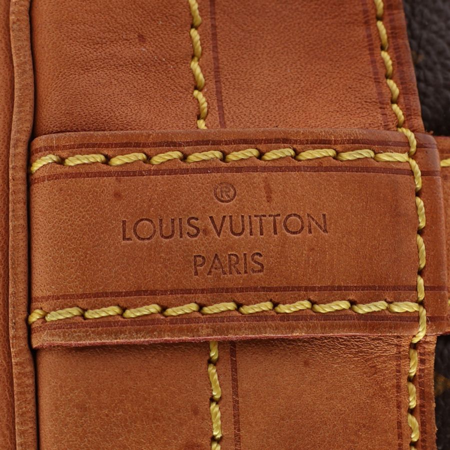 棕色 原花帆布 Noe 水桶包 水桶包 肩背包【LOUIS VUITTON LV 路易威登】 M42224-3