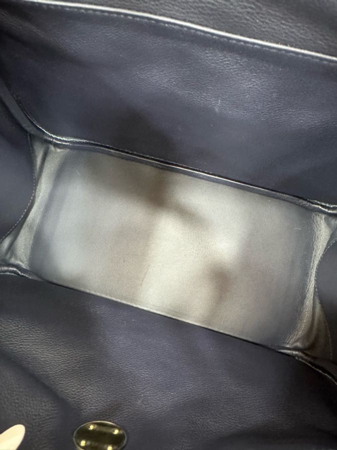 Hermes 爱马仕Lindy30 午夜蓝 EC皮 Y刻-8