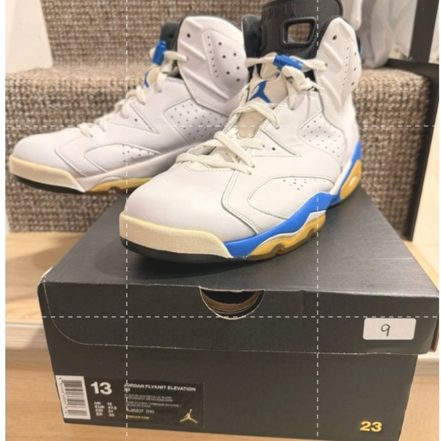 Air Jordan 6 “Sport Blue”OG復刻配色 大腳US13-9