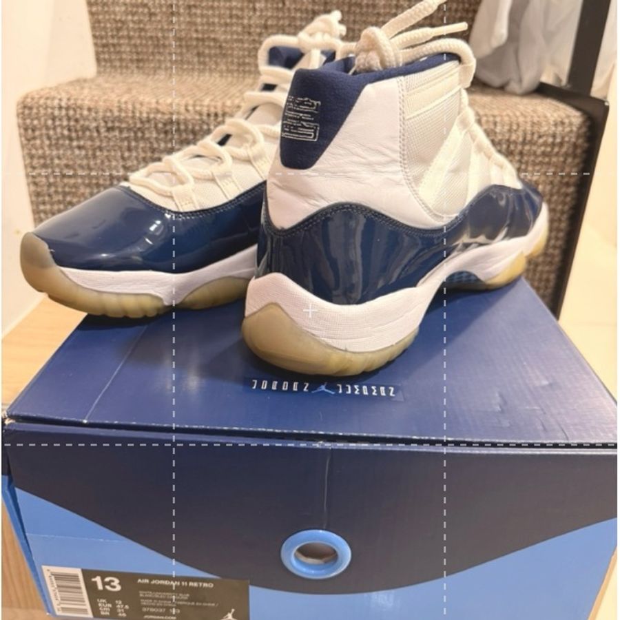 Air Jordan 11 Retro “Win Like 82” (Midnight Navy)大腳US13-2