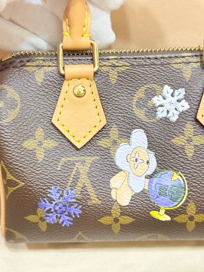 私物超賠售🔥超甜價格🙌🏻 LV nano speedy芯片款❄️2025年限定款M15330💫官網8萬1買不到了-10