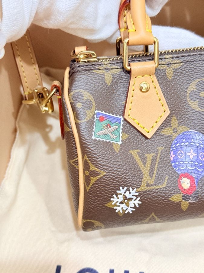 私物超賠售🔥超甜價格🙌🏻 LV nano speedy芯片款❄️2025年限定款M15330💫官網8萬1買不到了-23