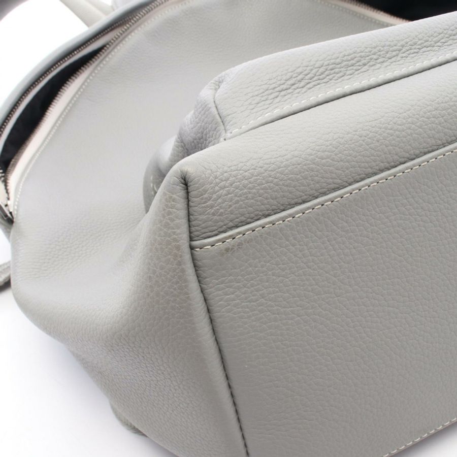 Dior RIDER 1947 雙肩背包 1ESBA088NFS 皮革 灰色 二手 男士 logo-5