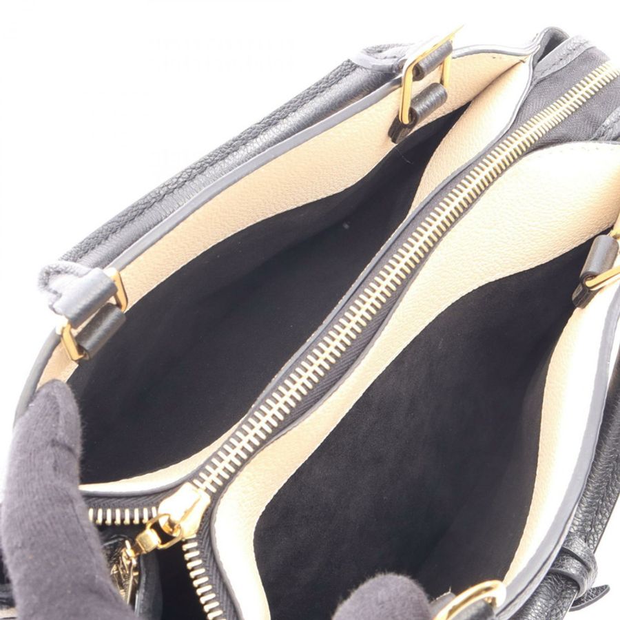 路易威登 Petit Palais 小號雙色肩手提包 M58913 Monogram empreinte-5